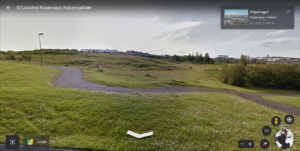 Iceland on Google Earth