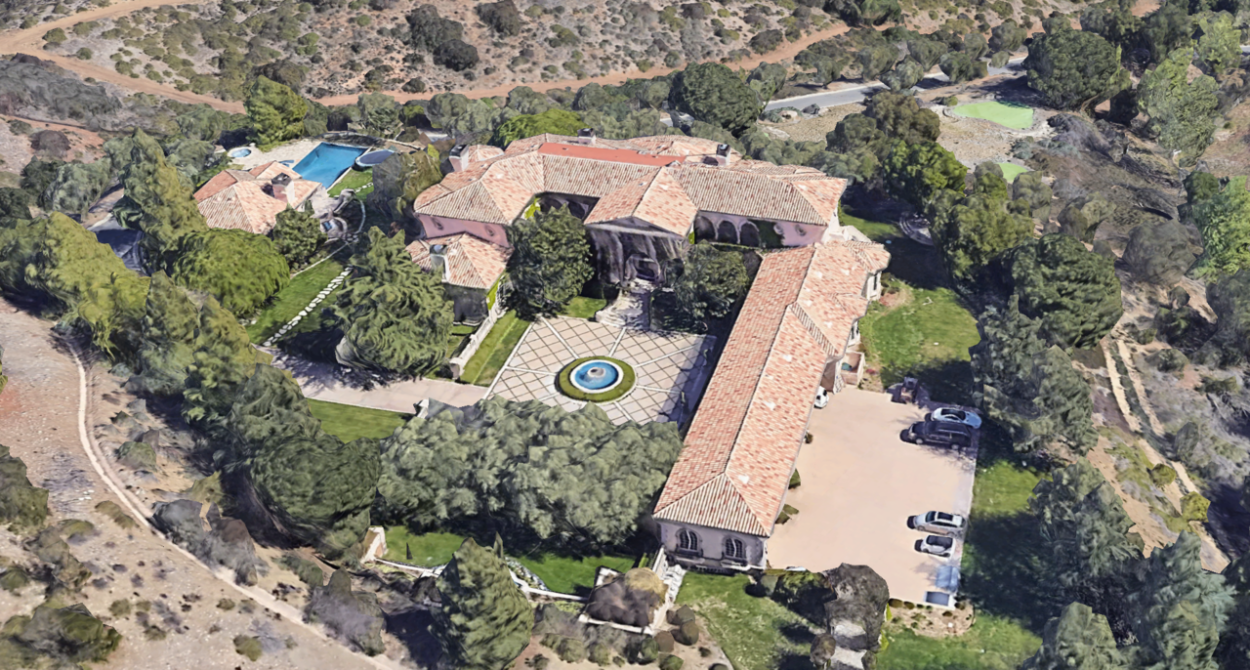 Britney Spear's House Front View