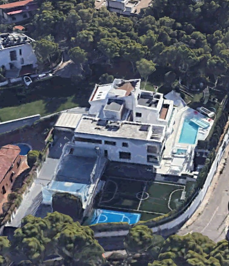 Lionel Messi's Barcelona House.