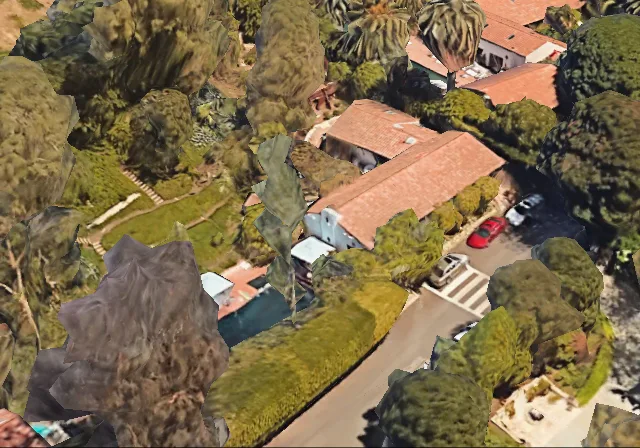 Image Credit: Google Earth (Front view of the house).