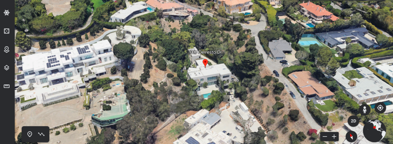 Image Credit: Google Earth (Front view of the House)