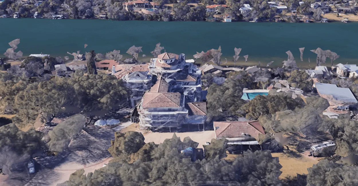 Matthew McConaughey's House via Google Earth