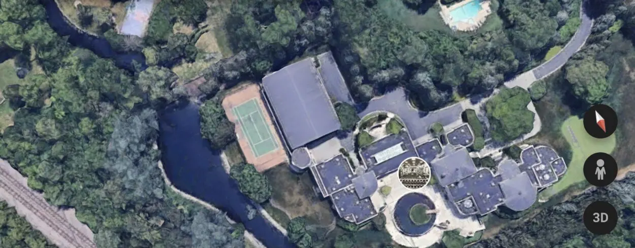 3D view of Michael Jordan House in Chicago