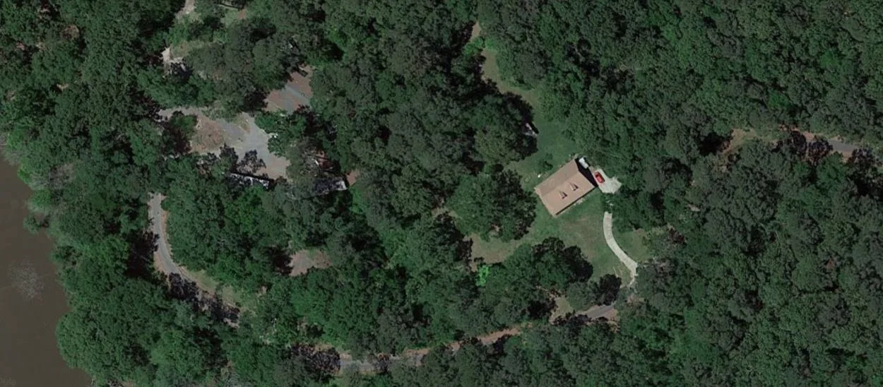 3D view of Phil Robertsons house on Google Earth