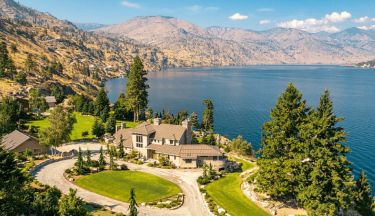 Exciting 35-Acre Lakefront Estate With Incredible Views!