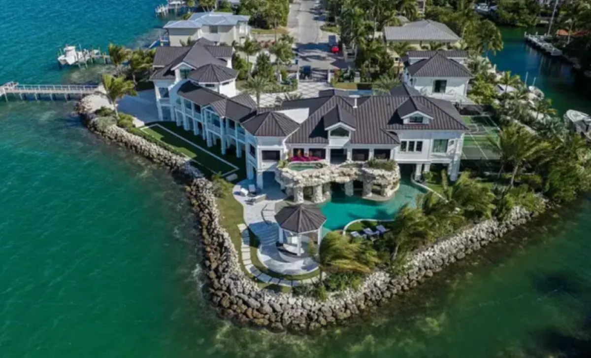 A waterfront home in Key West