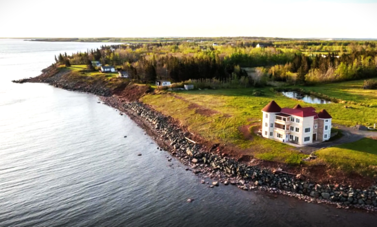 Ornate Seaside Home in Nova Scotia, Canada: A Dreamy Coastal Retreat