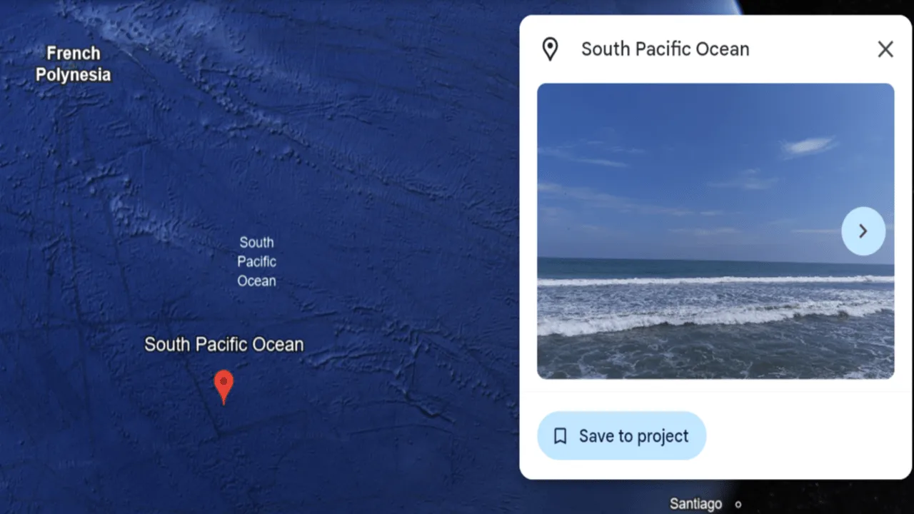 South Pacific Ocean