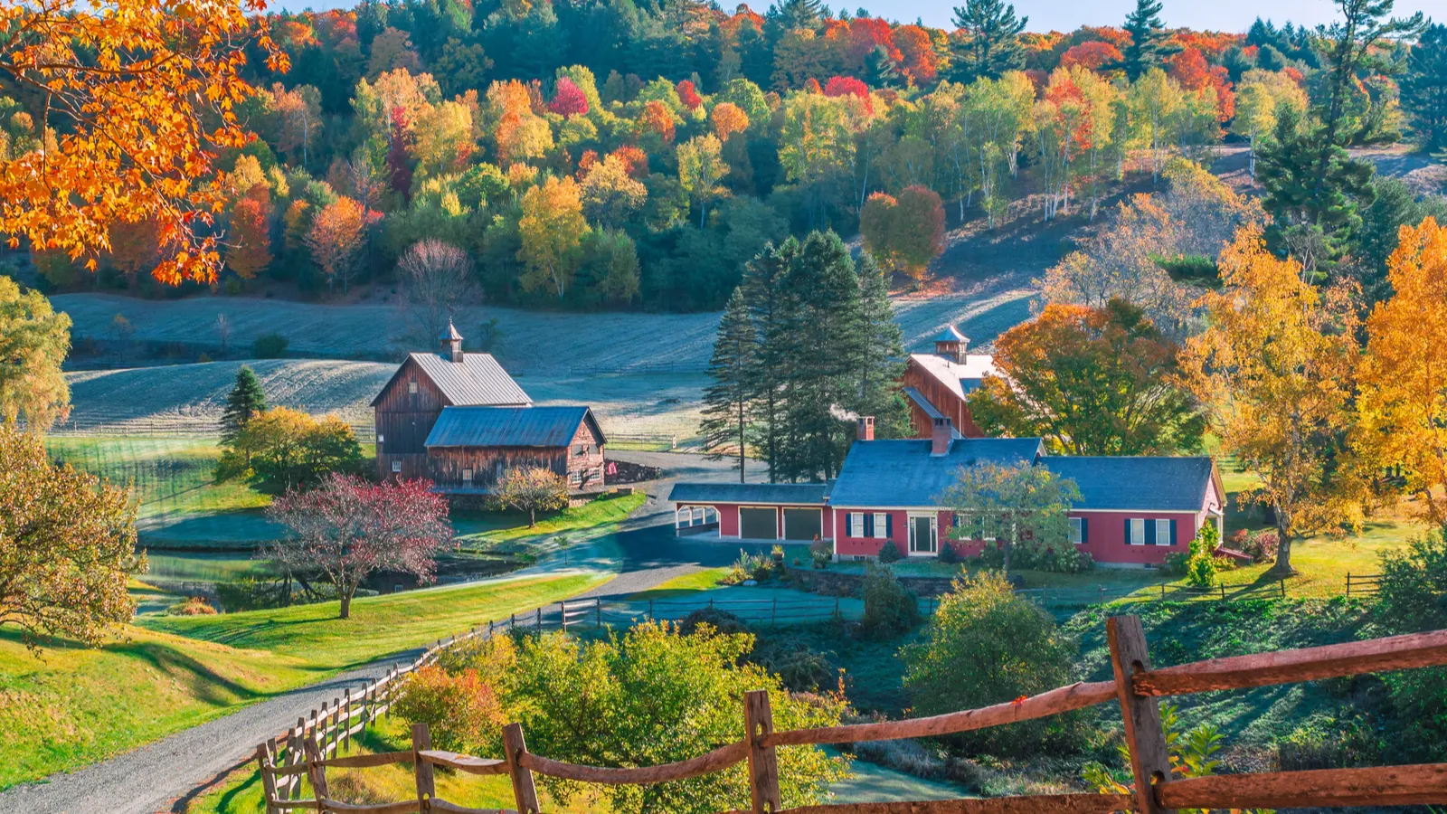 6 New England towns that offer a cozy, storybook atmosphere